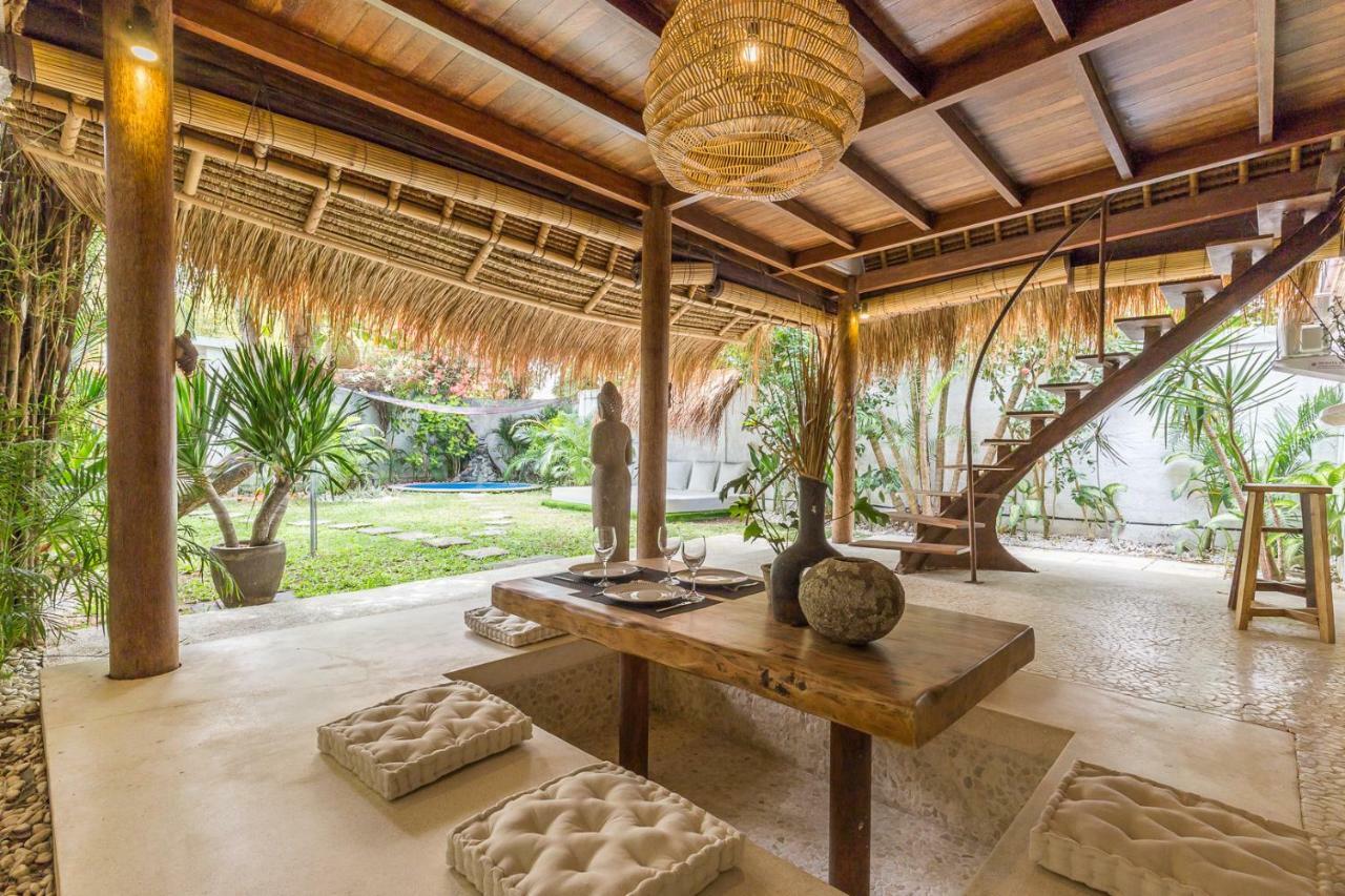 Eco Bamboo Bungalow 4 Villa Canggu Dış mekan fotoğraf