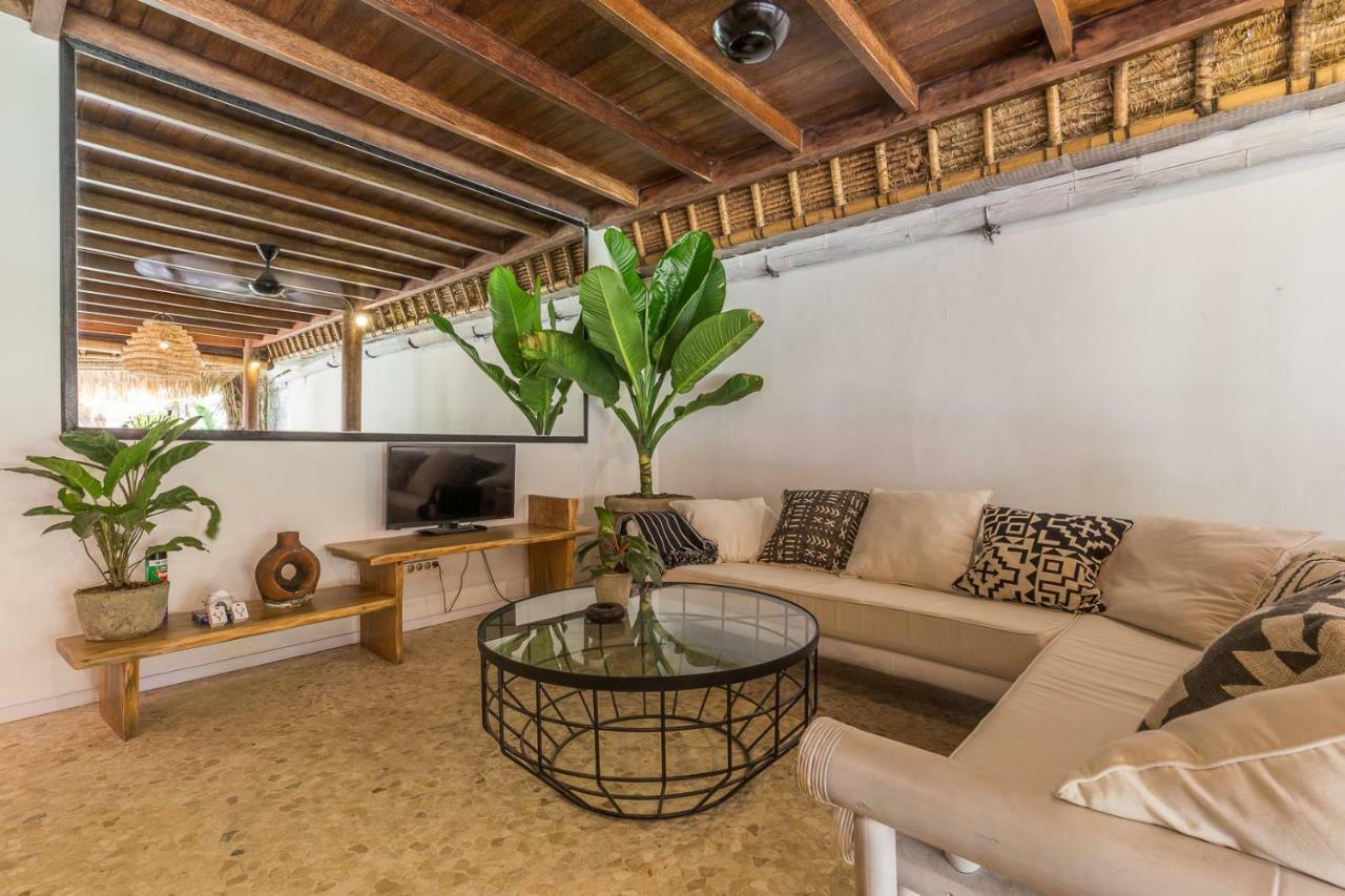 Eco Bamboo Bungalow 4 Villa Canggu Dış mekan fotoğraf